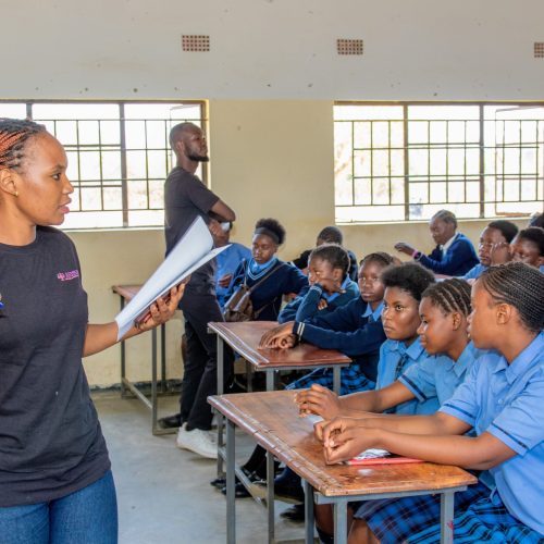 Sexual and Reproductive Health, Menstrual Health and Hygiene Teaching at Kapete Secondary School
